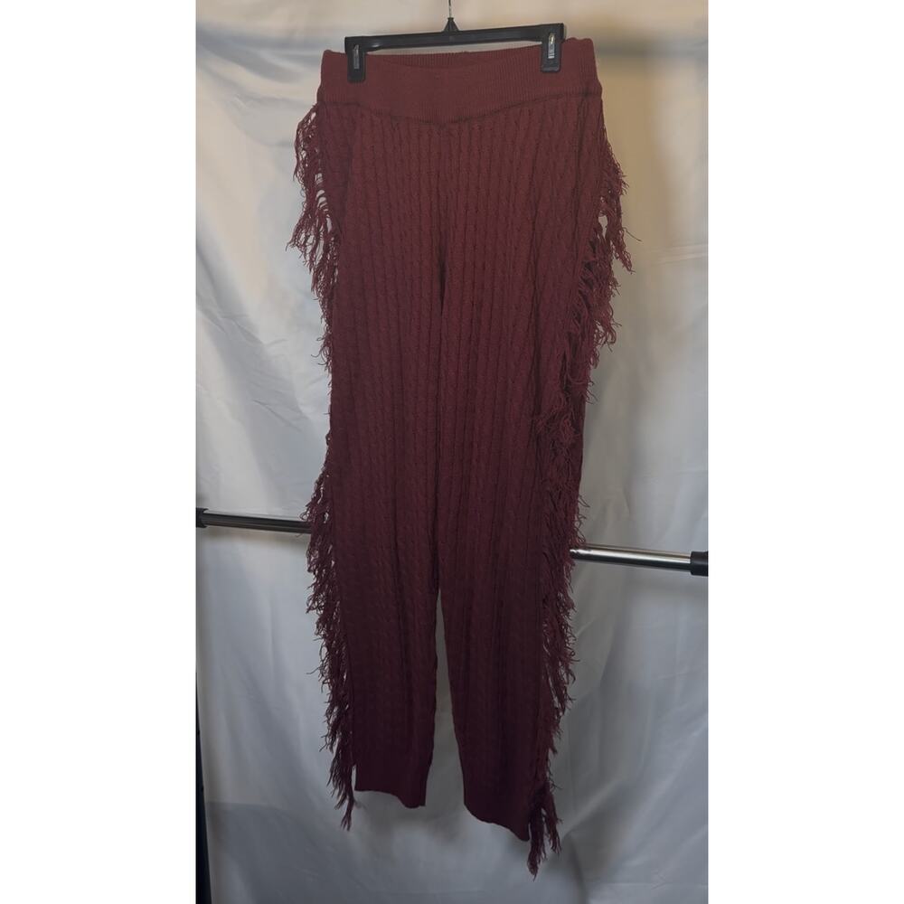 Ashley Stewart 2X Yarn Frilly Pants